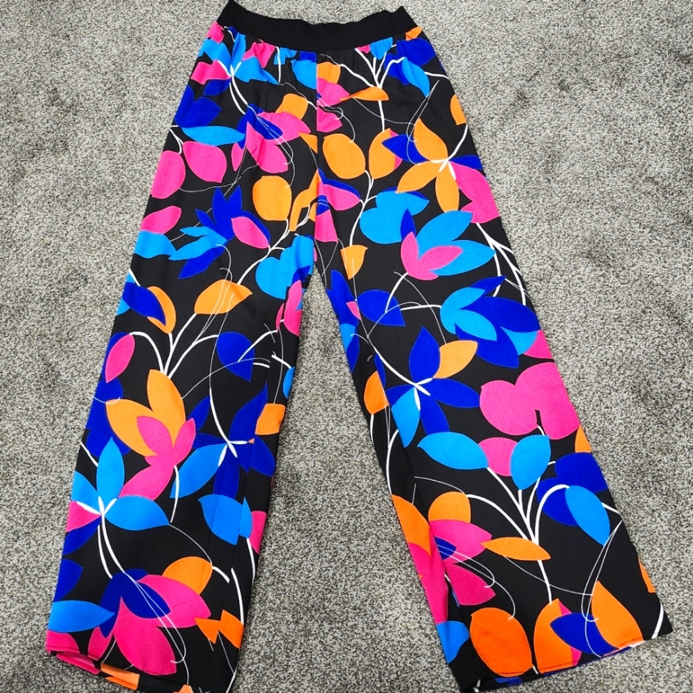 Calvin Klein Wideleg Pullon Pants Size XS